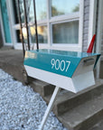 The Modbox Mid-Century Modern Curbside Mailbox